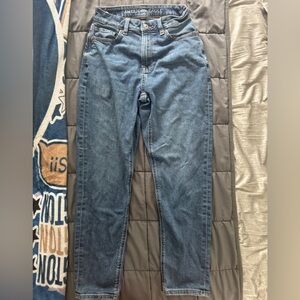 American Eagle Outfitters Blue Straight Leg Jeans Classic Style